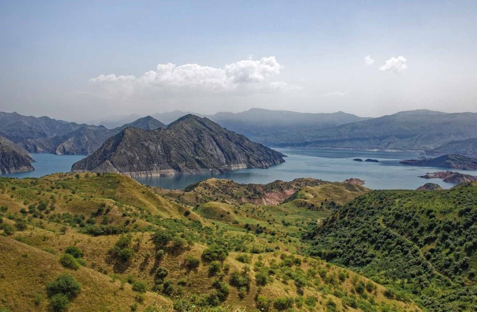 Norak Reservoir (Norak Dam), Khatlon Region, Tajikistan